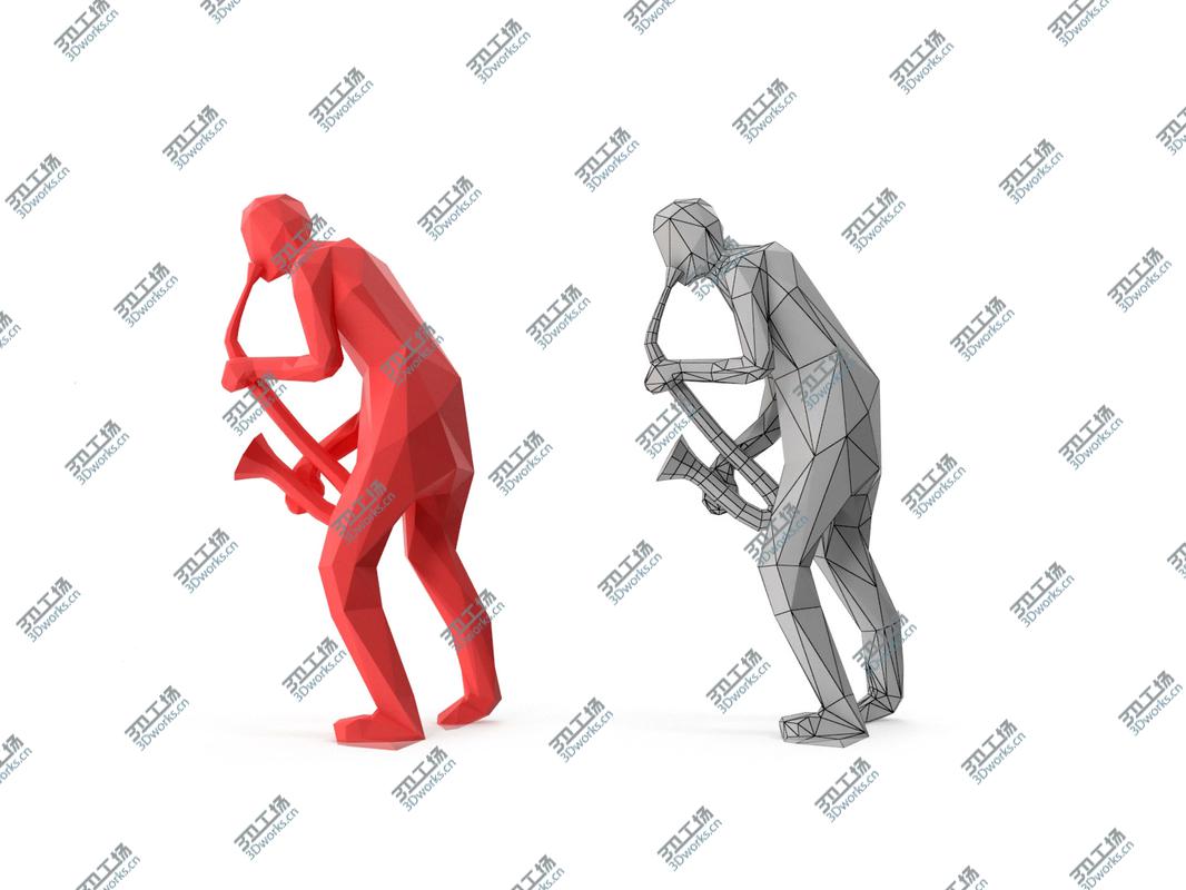 images/goods_img/202105071/3D model Low Poly Posed People Packs 14 - Music/4.jpg